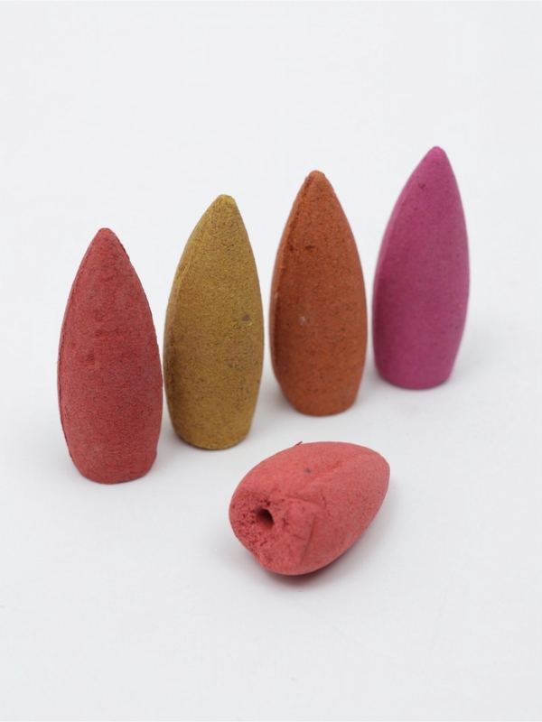 Подставка для благовоний TAKE IT EASY «Баланс и рыбки», набор благовоний конусы, стелющийся дым, 4.3×3.5×6см