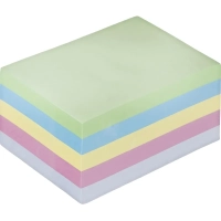 Бумага для заметок с клеевым краем  76x51 мм, 400 л, 5 цветов в асс