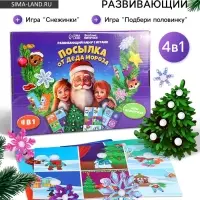 Развивающий набор с играми &laquo;Новый год! Посылка от Деда Мороза&raquo;