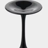 Бокалы для вина Luminarc Domino, 350 мл, размер одного бокала 7.5&times;20.5 см, набор 6 шт., стекло, прозрачные, чёрная ножка