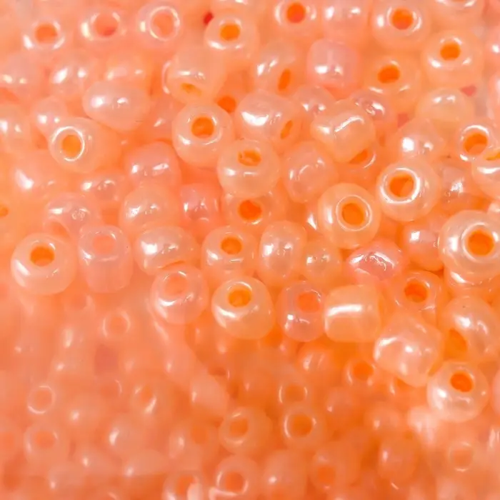 Набор бисера для плетения круглый &laquo;Арт Узор. Нежные цвета бело-жёлто-розовый&raquo;, 8 цветов &times; 10 г, для рукоделия