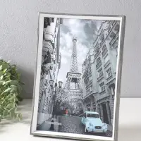 Фоторамка пластик формат А4 "Данте" чёрный состаренный 31х21,8х2,5 см