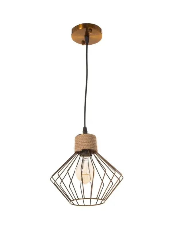 Светильник &laquo;Чертеж&raquo; 1&times;40 Вт Е27 медь 20&times;20&times;20 см