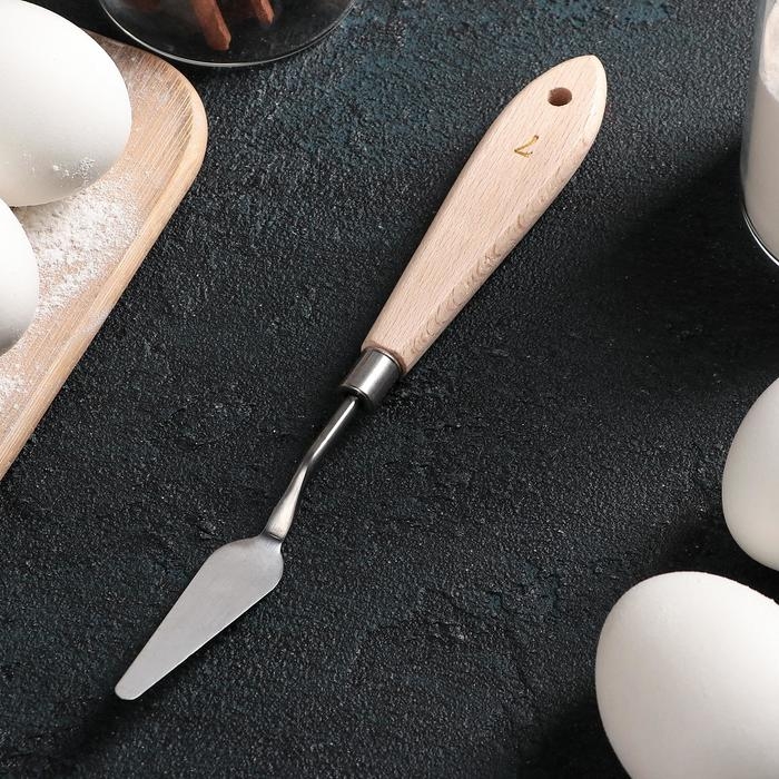 Лопатка кондитерская Доляна «Деко», 20 см Лопатка кондитерская Доляна «Деко», 20 см