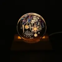 Ночник новогодний на подставке &laquo;Время для сказки&raquo;, d=6 см