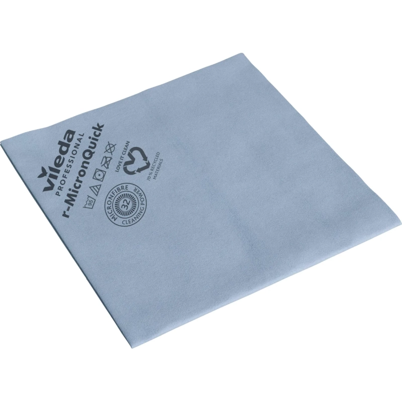 Салфетки хозяйственные Vileda Professional МикронКвик40х38син.5шт/уп_170635