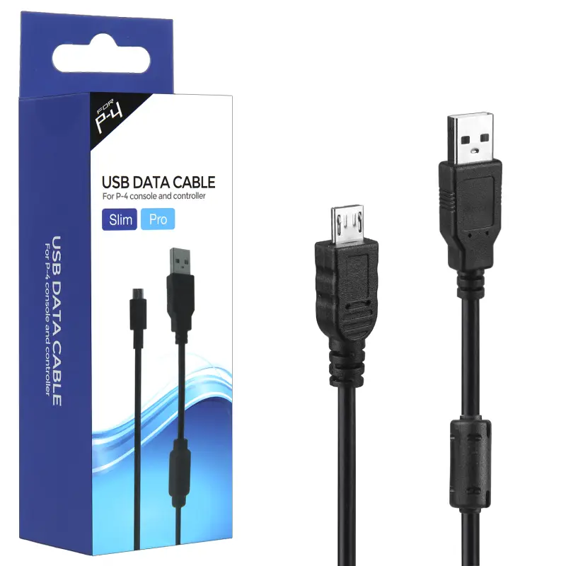 Кабель micro USB для зарядки геймпада DualShock 4 (100 шт/кор)