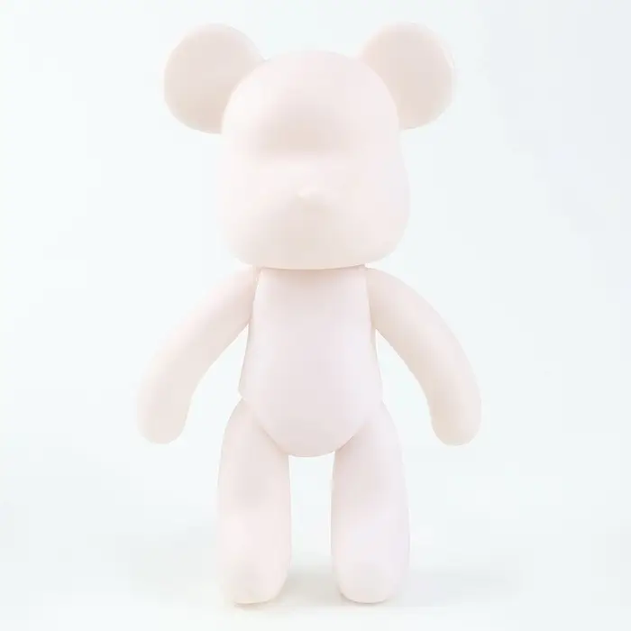 Алмазная мозаика на фигурке с полным заполнением «Мишка стразами», синий