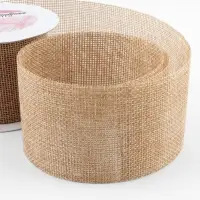 Лента текстильная &laquo;Классика&raquo;, 60 мм, 4.5 &plusmn; 0.5 м, цвет бежевый