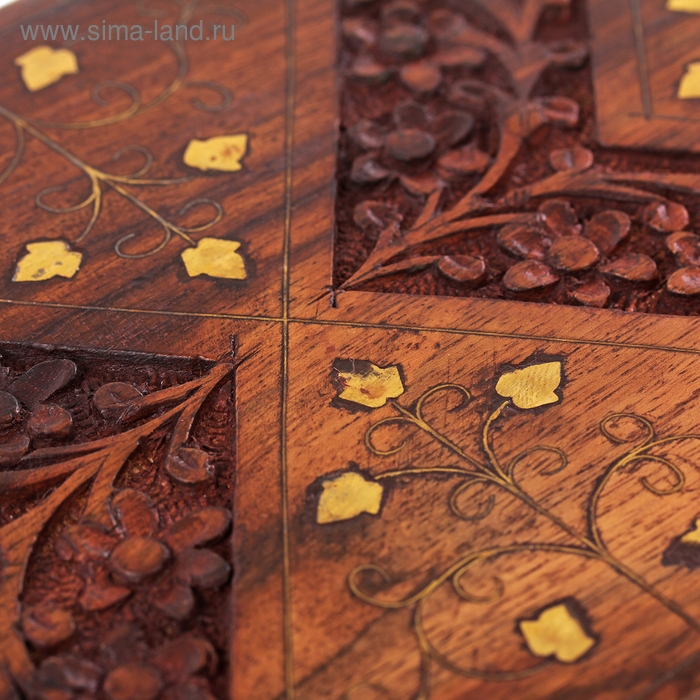 Шкатулка  Шкатулка "Направление" дерево 15х25,5х7 см