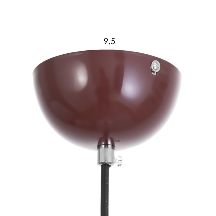 Светильник Светильник "Алва" G9 40Вт красный 12х12х18-118 см