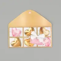 Конверт для денег &laquo;Подарок!&raquo;, с сердечками, 16.5&times;8 см
