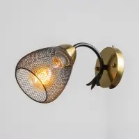 Бра &laquo;Дассе&raquo; 1хЕ27 40 Вт черно-бронзовый 24&times;13&times;14 см