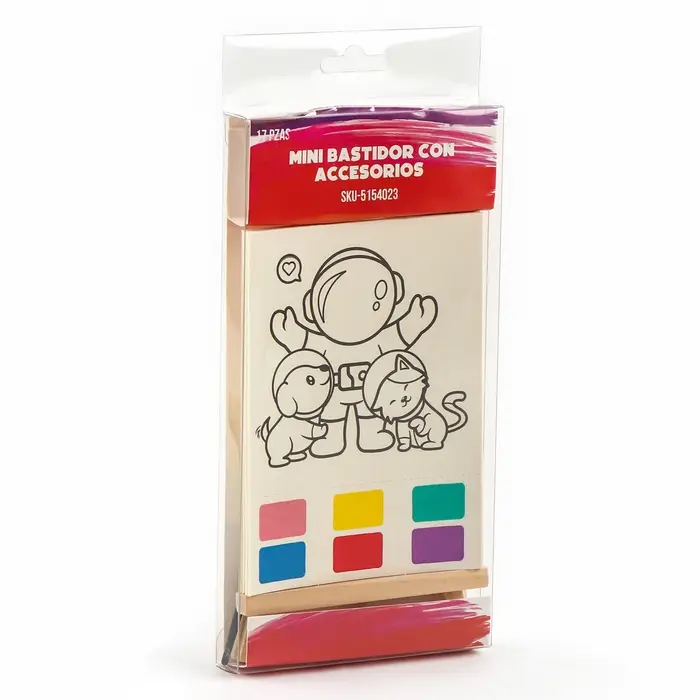 Водная раскраска &laquo;Космос&raquo;, с кисточкой и мольбертом, виды МИКС