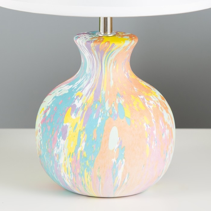 Настольная лампа Настольная лампа "Корин" Е27 40Вт разноцветный 22,5х22,5х32,5 см RISALUX