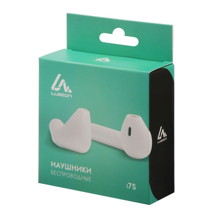 Наушники беспроводные Luazon i7S, TWS, Bluetooth 5.0, 65/950 мАч, белые Наушники беспроводные Luazon i7S, TWS, Bluetooth 5.0, 65/950 мАч, белые