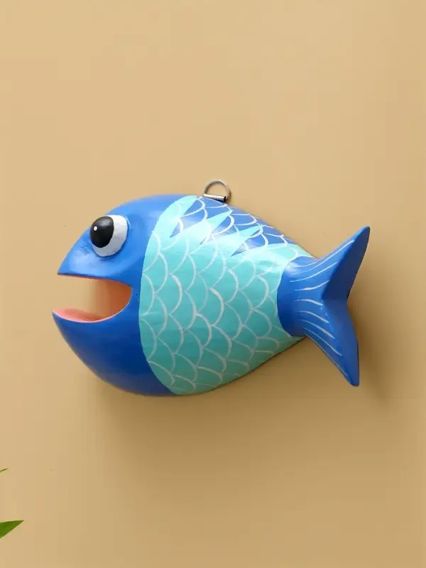 Панно «Рыба-хищник», 22×11×5 см, дерево, разноцветное Панно «Рыба-хищник», 22×11×5 см, дерево, разноцветное