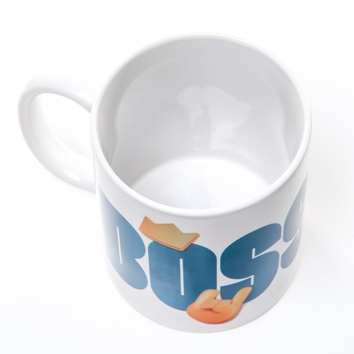 Кружка сублимация, 350 мл Кружка сублимация, 350 мл "БОСС", Смешарики