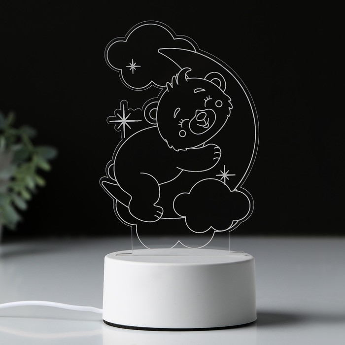 Светильник «Медвежонок», 25 х 14 см, модель GBV-0121. Светильник «Медвежонок», 25 х 14 см, модель GBV-0121.