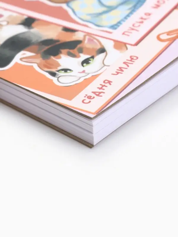 Скетчбук «Котики» А5, 80 л., твердая обложка Скетчбук «Котики» А5, 80 л., твердая обложка