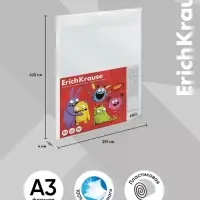 Бумага для рисования А3 ErichKrause Jolly Friends, 40 листов