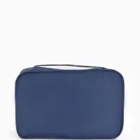 Дорожный набор органайзеров-косметичек на молниях, 6 в 1, синий