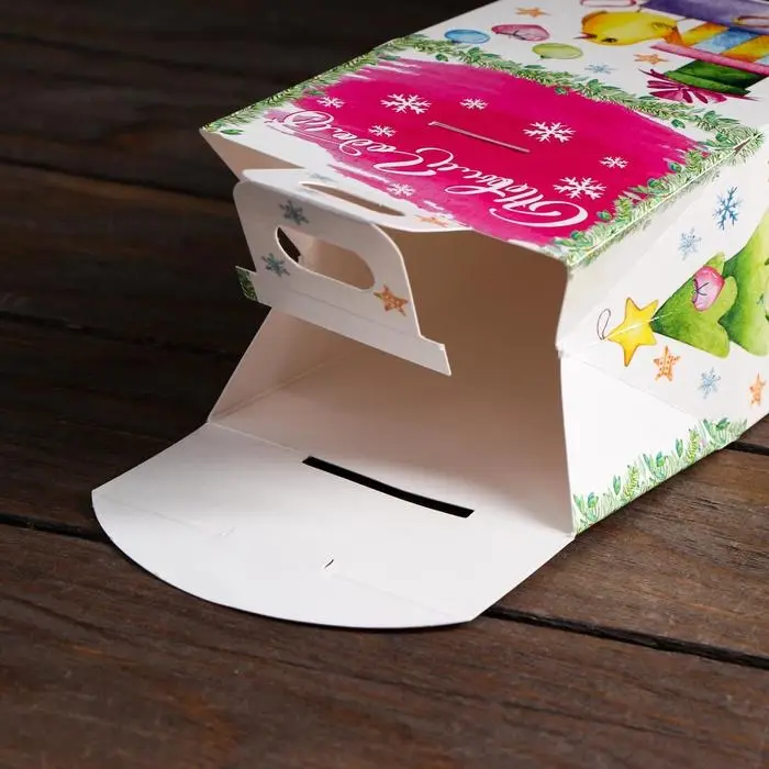 Подарочная коробка «Домик зверят», 9.1×7×15.7 см