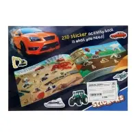 All Types Of Vehicles Sticker Book 250 Stickers For Kids