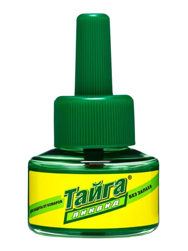 Дополнительный флакон-жидкость от комаров &laquo;Тайга&raquo;, без запаха, 45 ночей, 30 мл