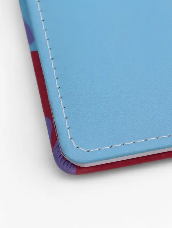 Ежедневник кожзам А5"Стич Be Happy", 80 л