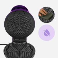 Вафельница электрическая для венских вафель КТ-5610 1000 Вт Вафельница электрическая для венских вафель КТ-5610 1000 Вт