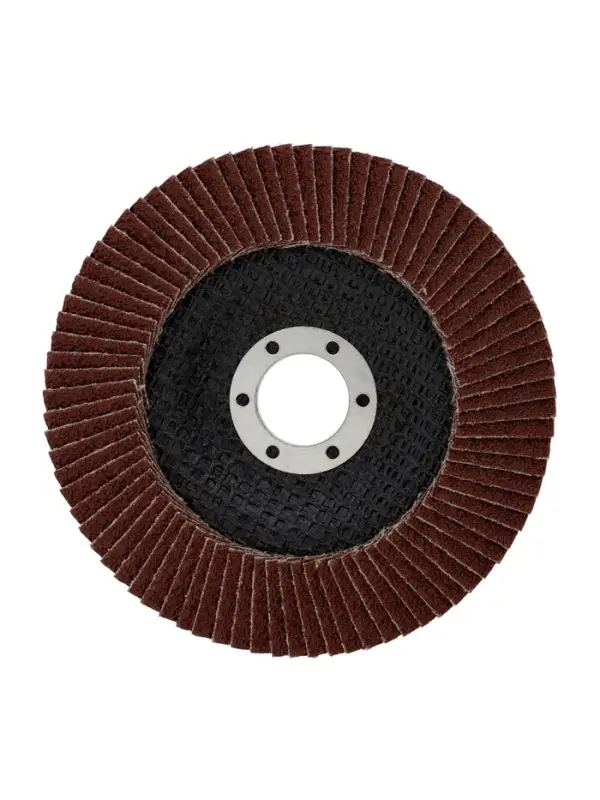 Круг лепестковый торцевой ЛОМ, 125&times;22 мм, Р40