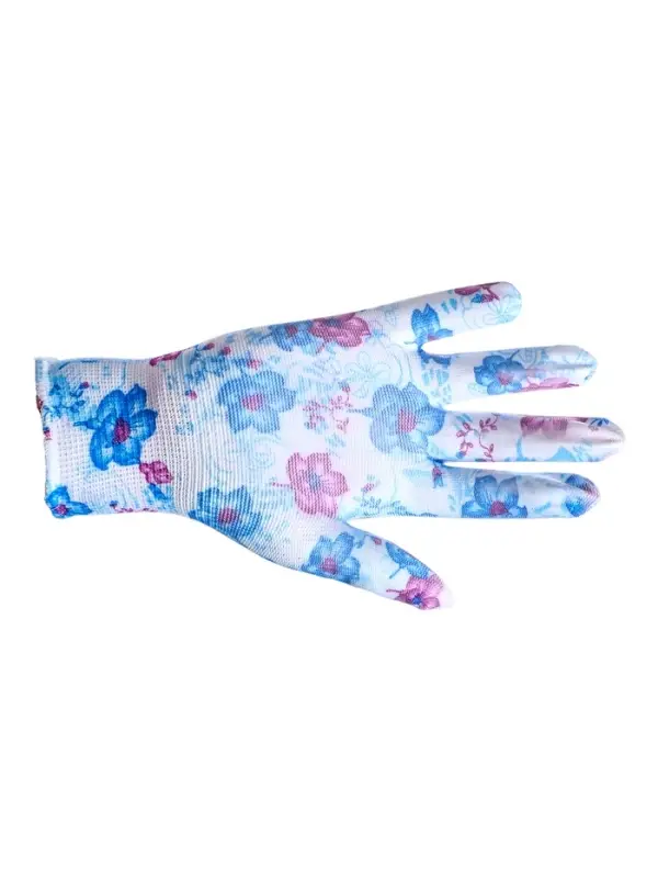 Перчатки нейлоновые, с ПВХ пропиткой, размер 8, цвет МИКС, Greengo