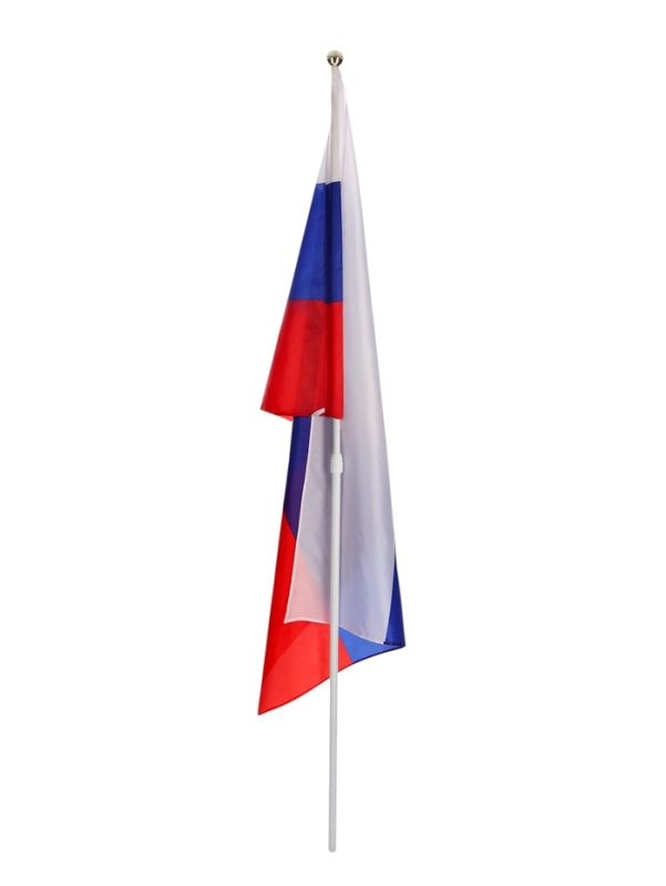 Флагшток древко для флага, 2 м, выдвижной телескопический Флагшток древко для флага, 2 м, выдвижной телескопический