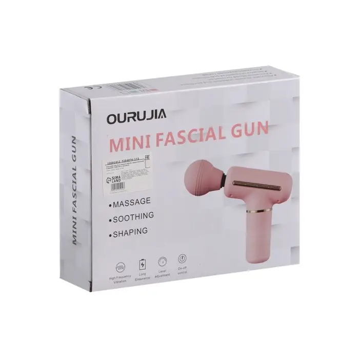 Массажёр для тела LEM-54, перкуссионный, 4 режима, 1200 мА/ч, розовый Массажёр для тела LEM-54, перкуссионный, 4 режима, 1200 мА/ч, розовый