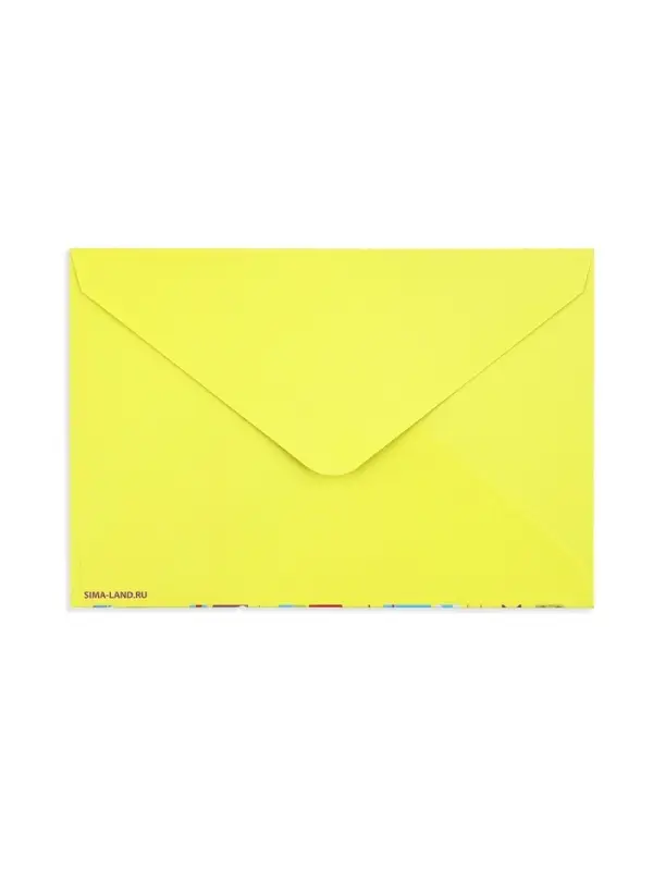 Конверт со скретч-наклейкой и открыткой &laquo;С Днём рождения!&raquo;, 10 х 15 см