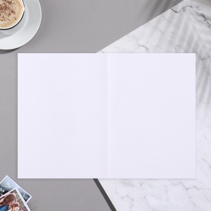 Открытка с деревянным элементом "С Днем Рождения!" ручная работа, подарки, 14,7х10,5 см