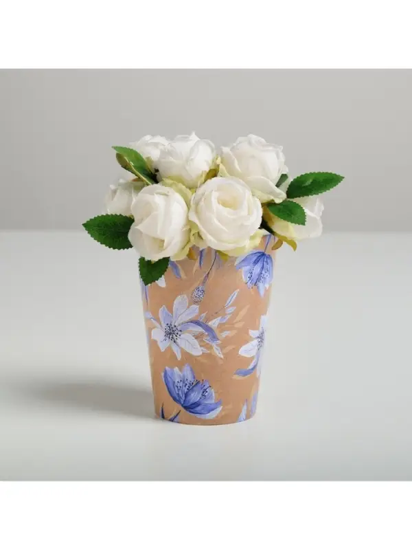 Стакан для цветов &laquo;Цветы&raquo;, 350 мл