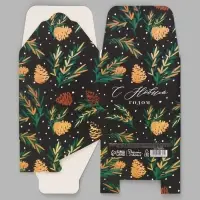 Коробка подарочная новогодняя складная &laquo;С новым годом&raquo;, 12&times;12&times;12 см