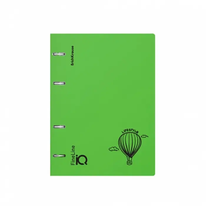 Тетрадь на кольцах, 100 листов в клетку, ErichKrause IQ FineLine Motion, пластиковая обложка, блок офсет 100% белизна, МИКС Тетрадь на кольцах, 100 листов в клетку, ErichKrause IQ FineLine Motion, пластиковая обложка, блок офсет 100% белизна, МИКС