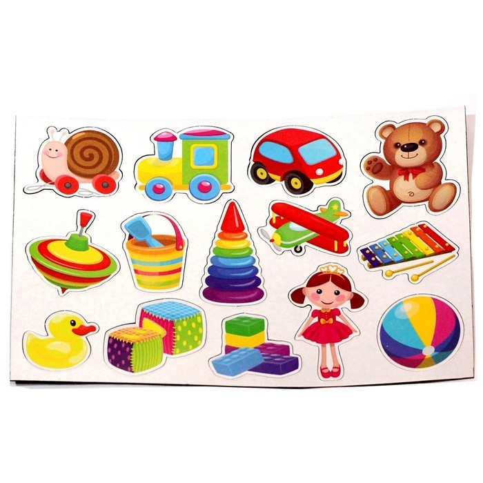 Настольная игра магнитная «Игрушки» Настольная игра магнитная «Игрушки»