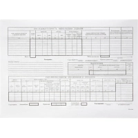 Бланк Путевой лист груз.авто.офсет(книж.100л.) 4C, в термоусад (509950)