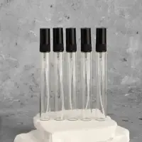 Флакон для парфюма, с распылителем, 10 мл, фасовка – 5 шт., чёрный