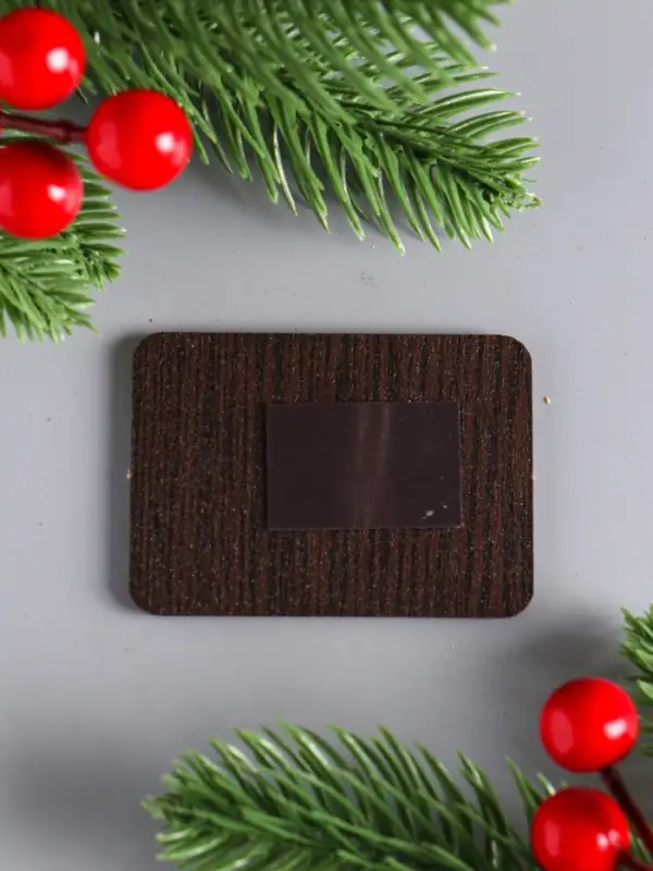 Набор новогодних магнитов 6 шт " Любви и нежности" 6,5х4 см