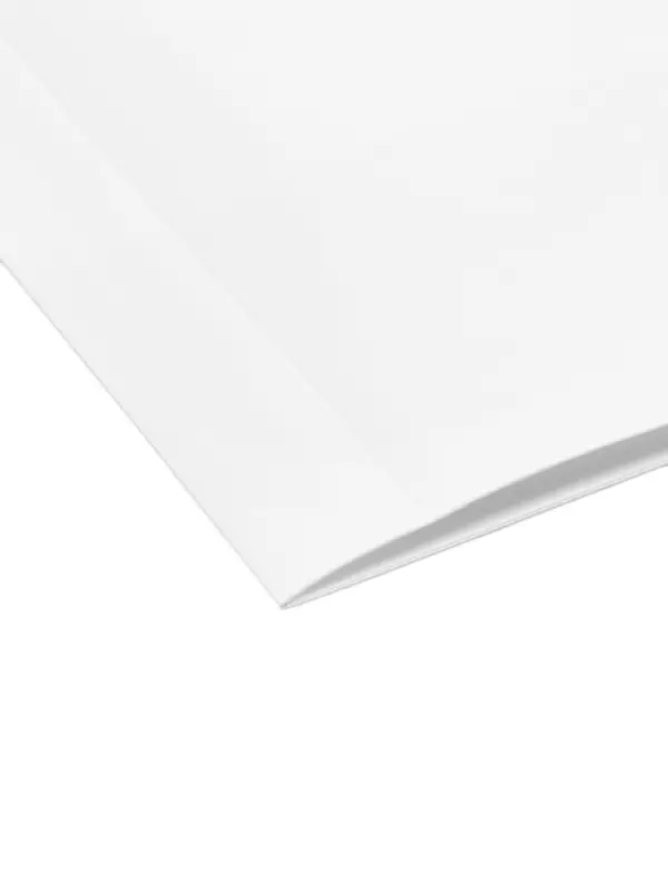 Папка на резинке А5, 500 мкм, Calligrata, корешок 15 мм, до 100 листов, белая