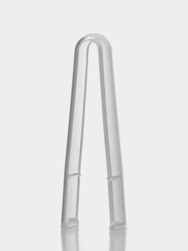 Ведро для льда с ручкой и щипцами Sylvana, 650 мл, h=13 см, стекло, прозрачное