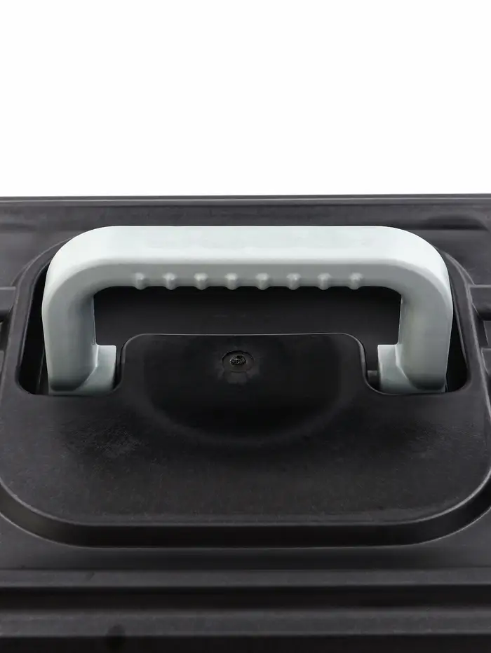 Переноска для животных с сеткой и миской пластиковая 44 х 31 х 27 см, чёрная Переноска для животных с сеткой и миской пластиковая 44 х 31 х 27 см, чёрная