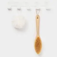 Вешалка настенная 5 крючков, цвет белый