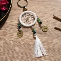 Брелок &laquo;Ловец снов&raquo;, 4&times;15 см, белый