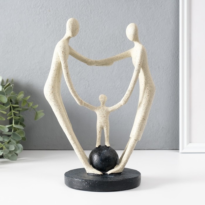 Сувенир полистоун Сувенир полистоун "Сила в единстве" белый 12х17,5х26,5 см